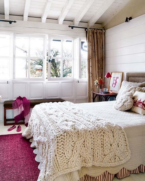 sypialnia - dodatki na drutach