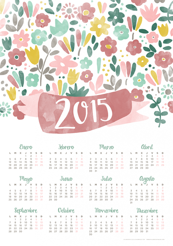 kalendarz 2015