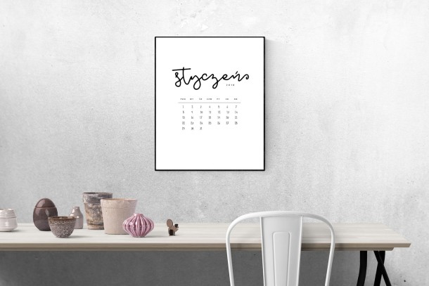 kalendarz do wydrukowania 2018